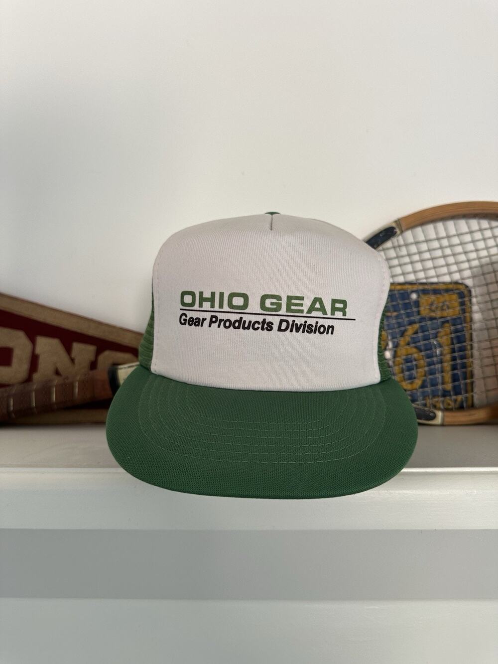 Vintage Ohio Gear Trucker Snapback Hat